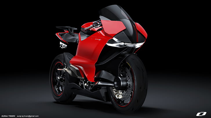 Ducati, Fahrräder, 2020 Fahrräder, HD, 4k, Künstler, Behance, HD-Hintergrundbild