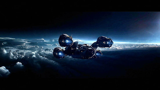 приключение, футуристический, тайна, прометей, научно-фантастический, космический корабль, HD обои HD wallpaper