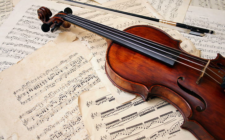 바이올린 HD, 음악, 바이올린, HD 배경 화면