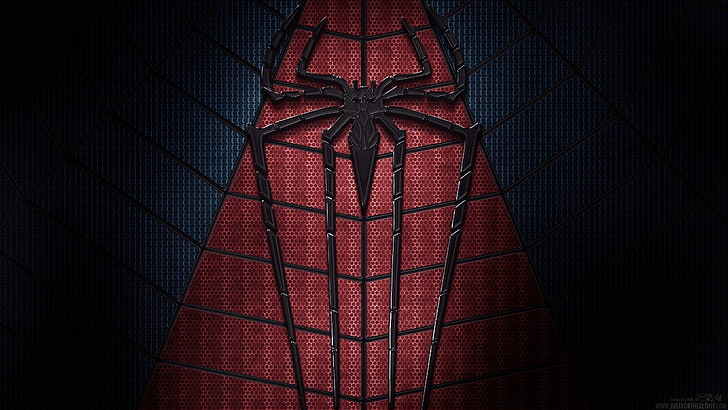 Logo Spider-Man, Amazing Spider-Man, Spider-Man, The Avengers, Sfondo HD
