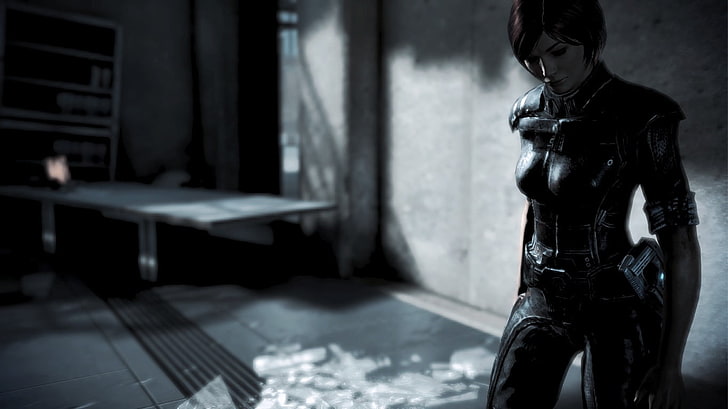 video games, Mass Effect 3, women, Commander Shepard, HD wallpaper