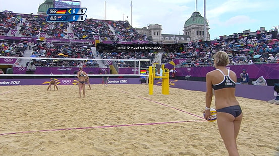 Sport, Beachvolleyball, HD-Hintergrundbild HD wallpaper