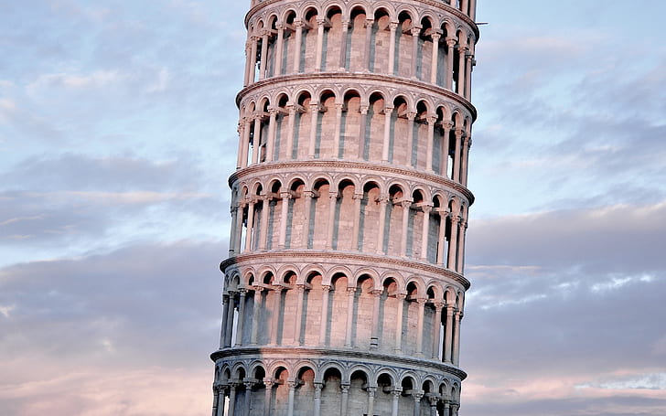 برج بيزا المائل ، سياحي ، برج ، إيطالي ، هندسة معمارية ، برج بيزا المائل ، سياحي ، برج ، إيطالي، خلفية HD