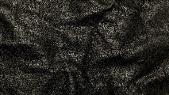 cuir, noir, texture, fissures, Fond d'écran HD HD wallpaper