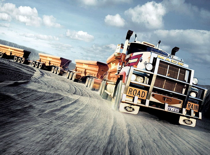 Trucks Road Train Vehicles Australian Technology Vehicles Hd Art Trucks Hd Wallpaper Wallpaperbetter