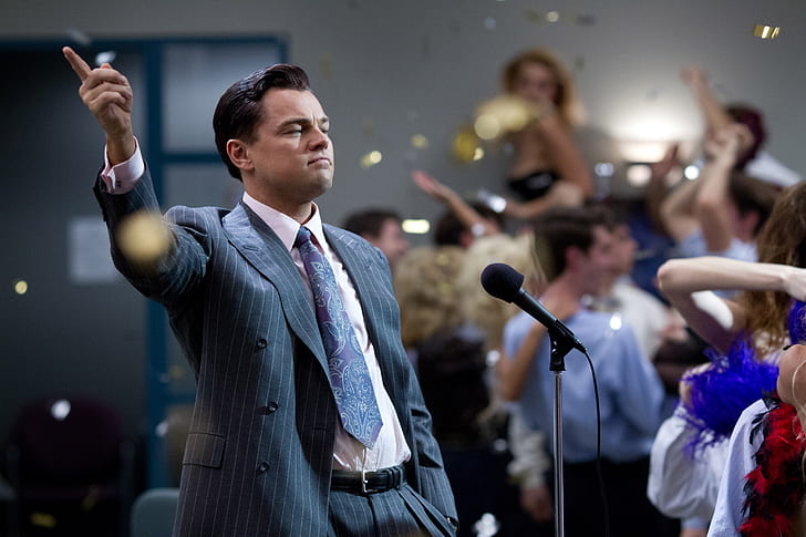 Film, The Wolf of Wall Street, Jordan Belfort, Leonardo Dicaprio, HD tapet
