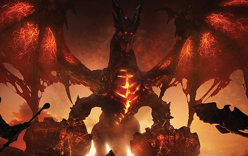 Warcraft, World Of Warcraft, Todesschwinge (World Of Warcraft), HD-Hintergrundbild HD wallpaper