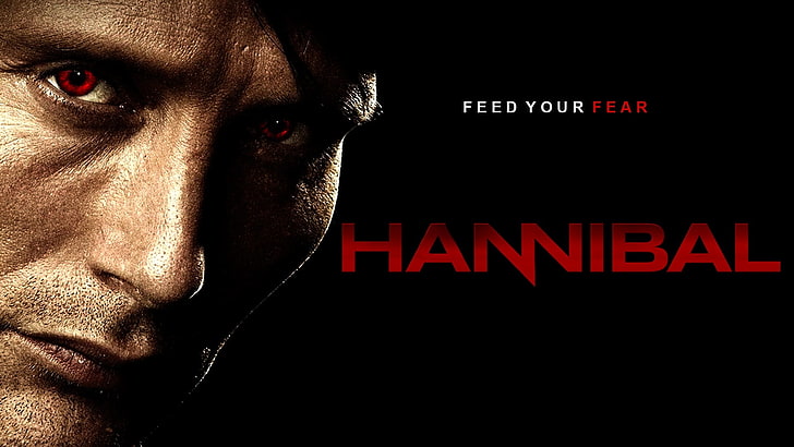 Fond d'écran de film Hannibal, yeux, regard, visage, Dr., la série, votre, peur, série, docteur, Mikkelsen, Mads, Hannibal, Lecter, alimentation, Fond d'écran HD