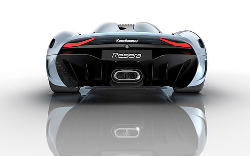 2015, Koenigsegg Regera, Tampak Belakang, Mobil Sport, 2015, koenigsegg regera, tampilan belakang, mobil sport, Wallpaper HD HD wallpaper