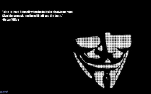1920x1200 px anarchy Anonymous Dark hacker hacking mask sadic vendetta People Mellisa Clarke HD Art , anonymous, mask, dark, Anarchy, hacking, 1920x1200 px, sadic, hacker, vendetta, HD wallpaper HD wallpaper