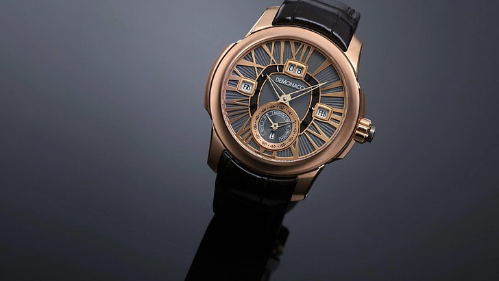 watch, luxury watches, DeMonaco, HD wallpaper