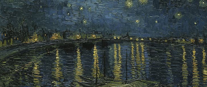 Vincent van Gogh, målning, oljemålning, Olja på duk, impressionism, HD tapet