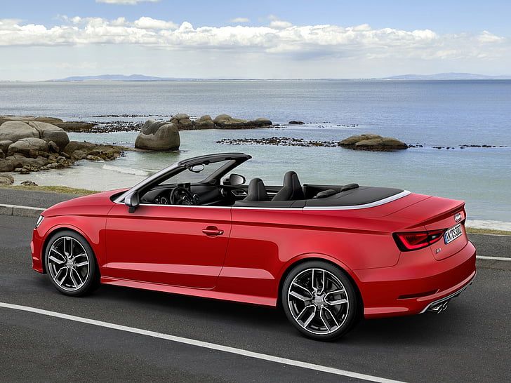 2014، 8 v، Audi، cabrio، convertible، s 3، خلفية HD