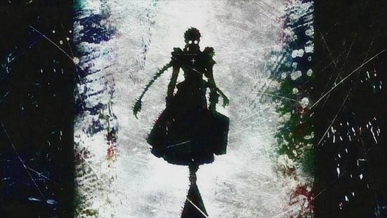 Аниме, Черна лагуна, Зловеща, Роберта (Черна лагуна), Жена, HD тапет HD wallpaper