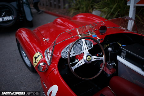 Ferrari Classic Car Classic Interieur HD, Autos, Auto, Klassiker, Ferrari, Interieur, HD-Hintergrundbild HD wallpaper