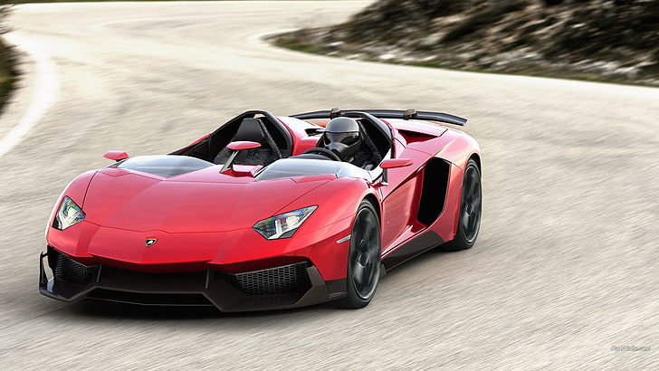 Lamborghini Aventador, Super Car, voiture, véhicule, voitures rouges, Lamborghini, Fond d'écran HD