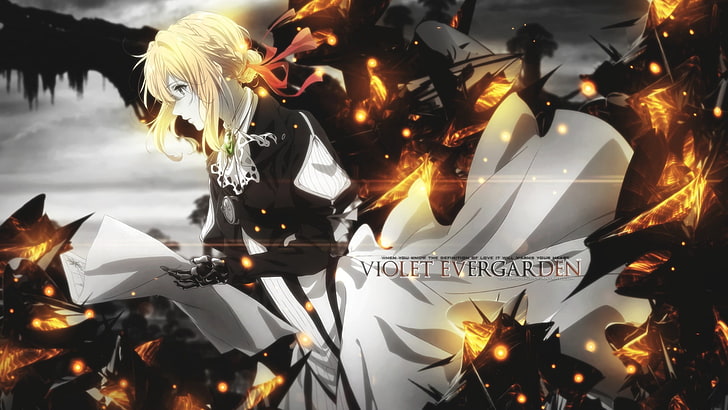 Anime, Violeta Evergarden, HD papel de parede
