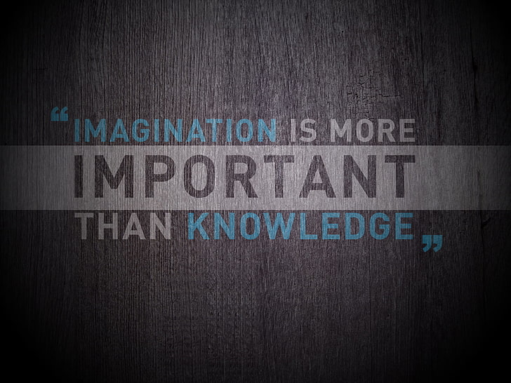 상상력 vs 지식, 예술 및 창의성, 예술, 창의성, 상상력, 지식, HD 배경 화면