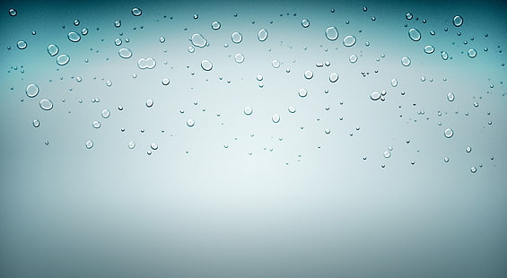 Drops, water droplets wallpaper, Elements, Water, Blue, Drops, Background, water drops, HD wallpaper HD wallpaper