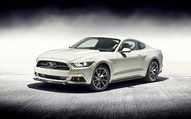 Ford Mustang 2015 édition limitée, Ford, Mustang, 2015, 50 ans édition limitée, Fond d'écran HD