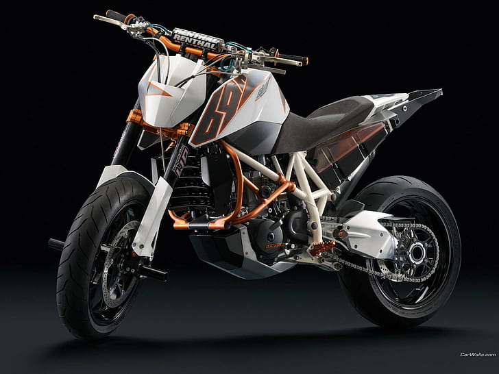 KTM Stunt Bike HD, sepeda, sepeda, ktm, aksi, Wallpaper HD