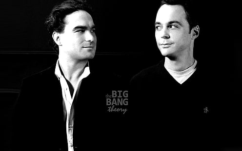The Big Bang Theory Leonard och Sheldon, sitcom, komedi, rolig, bazinga, HD tapet HD wallpaper