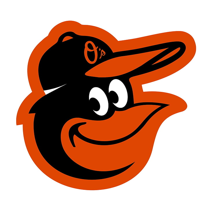 Baltimore Orioles, Logotype, Major League Baseball, HD wallpaper
