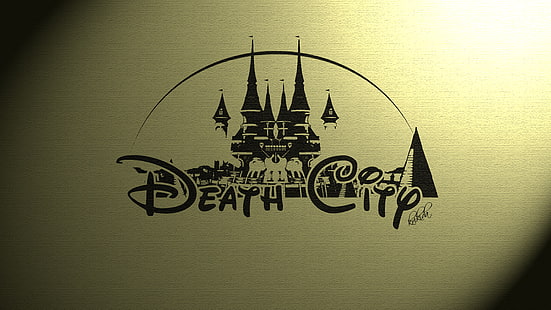 Disney Ölüm Şehri logosu, Ruh Yiyen, anime, Disney, HD masaüstü duvar kağıdı HD wallpaper