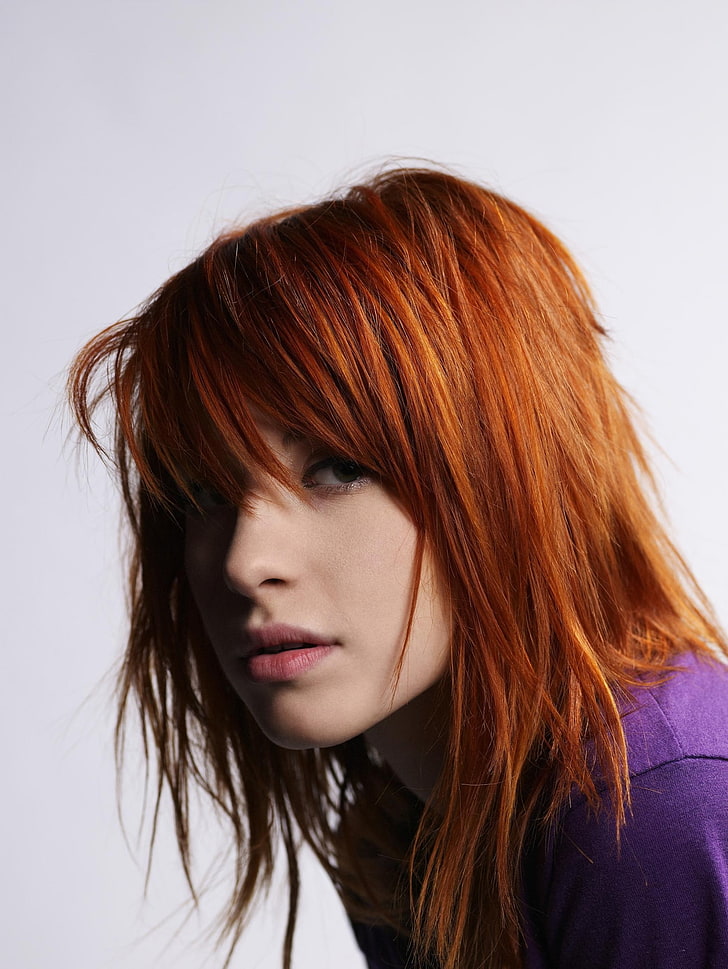 Hayley Williams, kızıl saçlı, şarkıcı, Paramore, HD masaüstü duvar kağıdı, telefon duvar kağıdı
