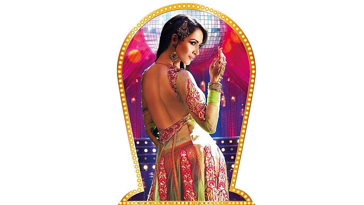 Malaika Arora Housefull 2 Anarkali Disco Chali, arora, malaika, housefull, anarkali, disco, chali, indian actress, HD wallpaper