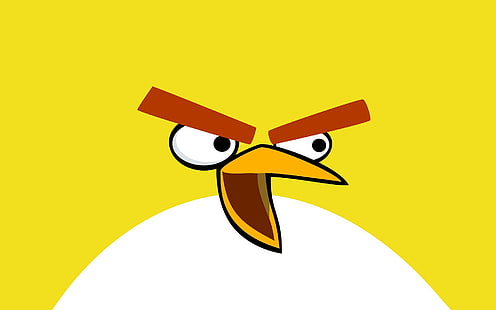 minimalismo, Angry Birds, Sfondo HD HD wallpaper