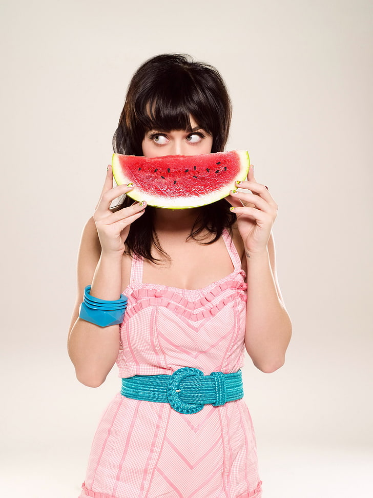 Katy Perry, sfondo semplice, donne, cantante, Sfondo HD, sfondo telefono