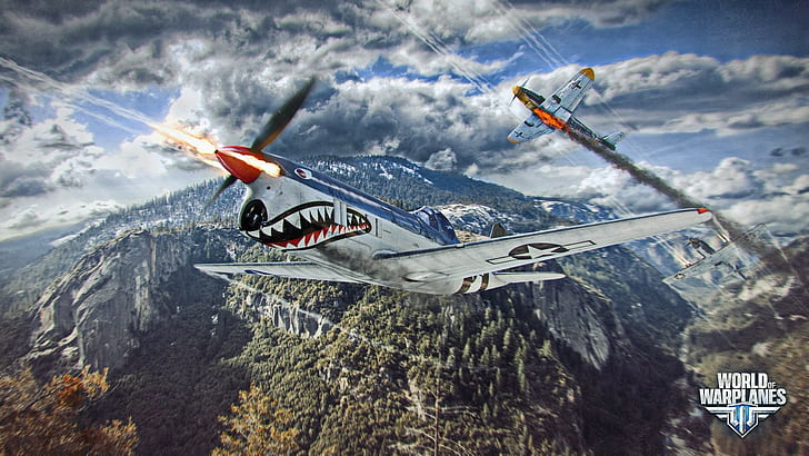 World of Warplanes, pesawat tempur, pesawat terbang, wargaming, video game, Wallpaper HD