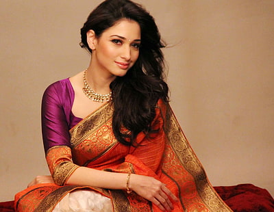 aktorka, kochanie, bhatia, bollywood, modelka, tamanna, Tapety HD HD wallpaper