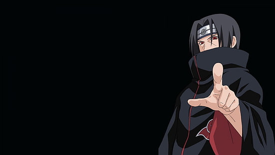 Naruto, Itachi Uchiha, anime, Sfondo HD HD wallpaper