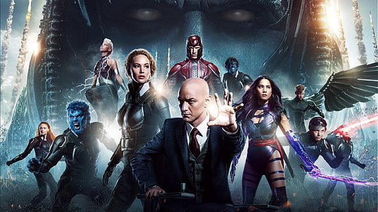 2016 X-Men: Apocalypse ، 2016 ، X ، الرجال ، نهاية العالم، خلفية HD HD wallpaper
