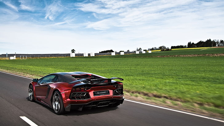 Lamborghini Aventador, Lamborghini, carretera, automóvil, vehículo, Fondo de pantalla HD