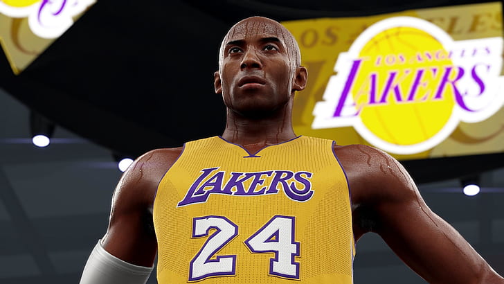Kobe Bryant, Los Angeles Lakers, NBA, Fondo de pantalla HD