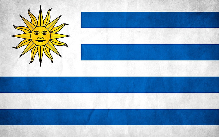 Аргентинский флаг, уругвай, флаг, символ, полоса, HD обои