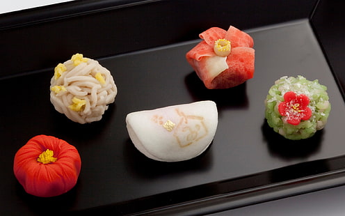 일본식 과자, 일본식, 과자류, HD 배경 화면 HD wallpaper