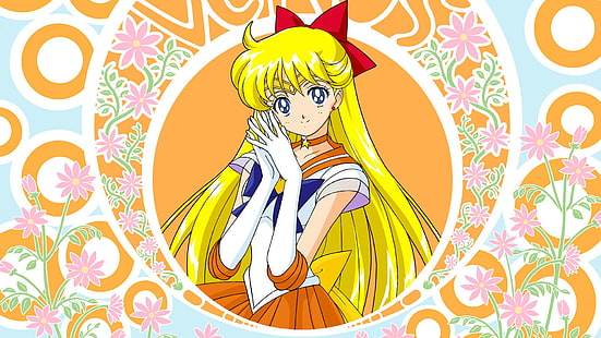 anime, gadis anime, Sailor Moon, Wallpaper HD HD wallpaper