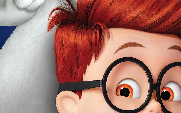 Mr Peabody And Sherman 2014 Movie HD Wallpaper 04, red hair male cartoon character, HD wallpaper