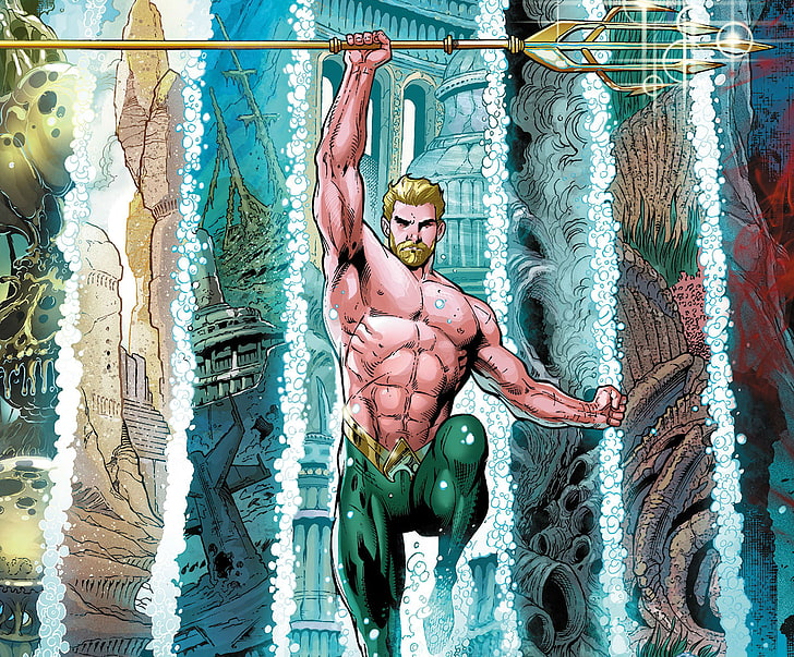 Aquaman, d c, dc comics, superhero, HD wallpaper | Wallpaperbetter
