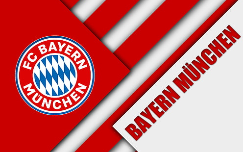 Football, FC Bayern Munich, emblème, logo, Fond d'écran HD HD wallpaper