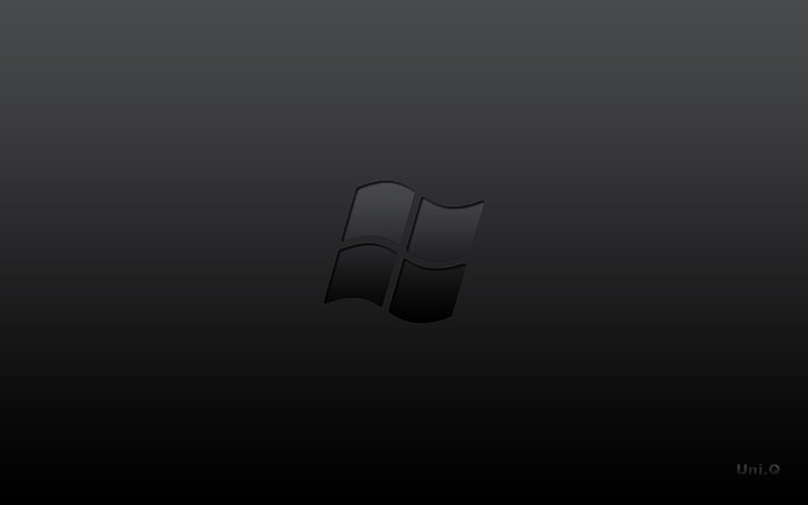 negro minimalista microsoft windows logos 1680x1050 Tecnología Apple HD Art, Negro, minimalista, Fondo de pantalla HD
