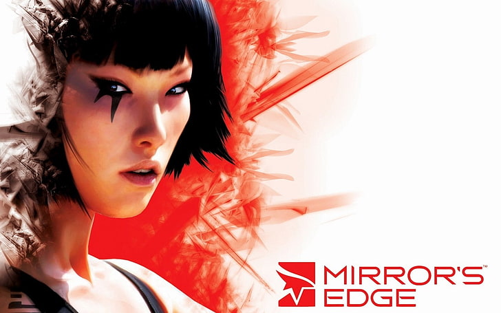 Mirror's Edge, video game, wanita, seni digital, Wallpaper HD