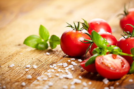 tomates, nourriture, légumes, Fond d'écran HD HD wallpaper