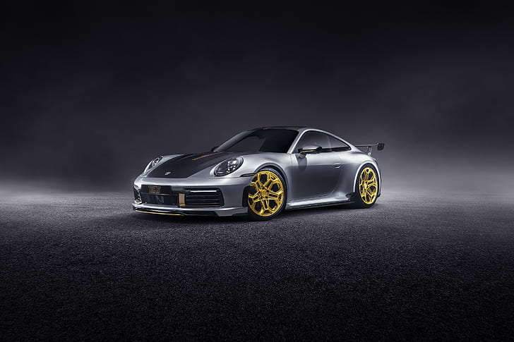 911, Porsche, Carrera, TechArt, 992, 2019, HD-Hintergrundbild