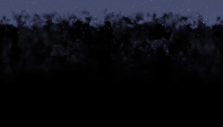 Motion Twin, sky, night, clouds, mist, HD wallpaper