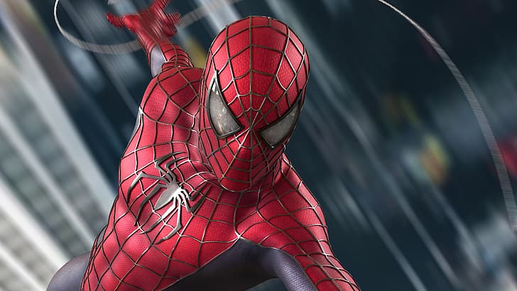 Spider-Man, Tobey Maguire, Marvel Comics, Sfondo HD